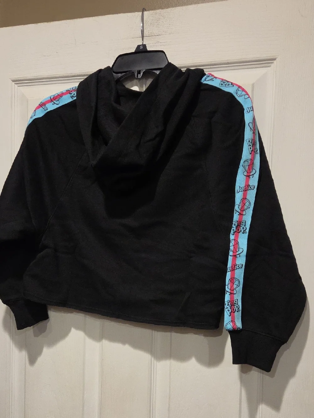 JUSTICE CROP HOODIE